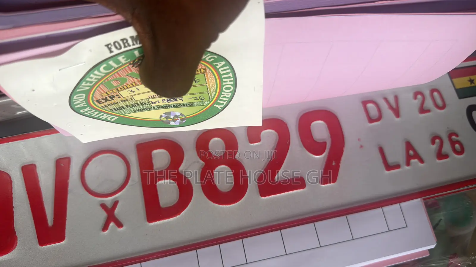 2026 Original Dv Plates