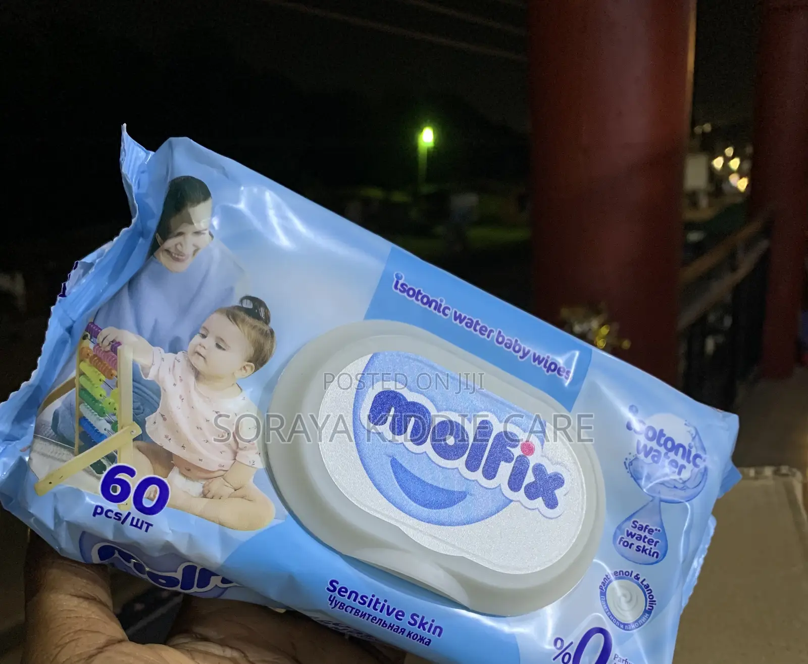 Molfix Isotonic Water Baby Wipes
