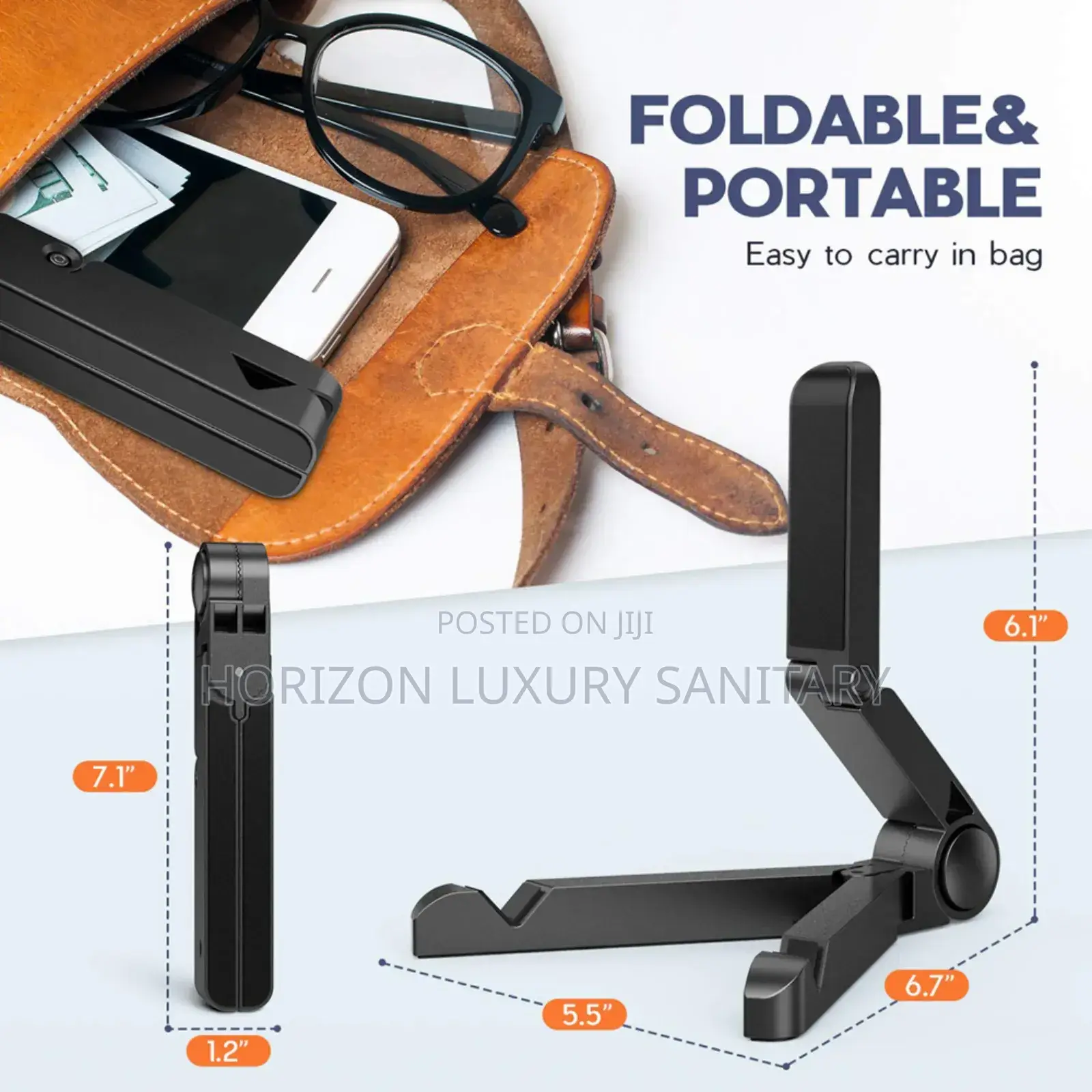 Multifunctional Foldable Tablet And Phone Stand Holder Universal