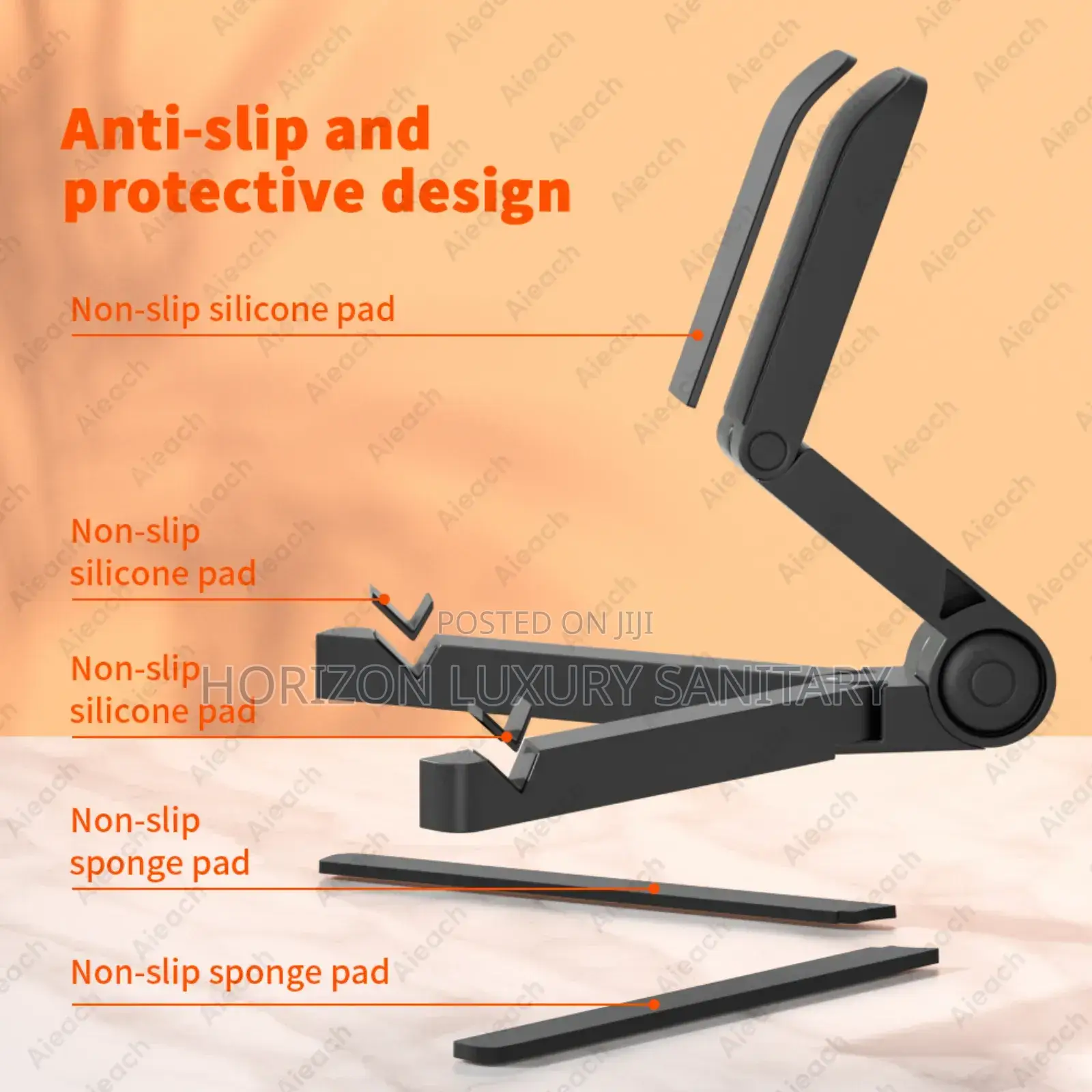 Multifunctional Foldable Tablet And Phone Stand Holder Universal