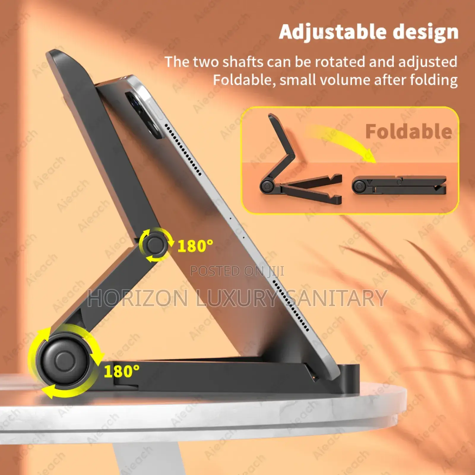 Multifunctional Foldable Tablet And Phone Stand Holder Universal