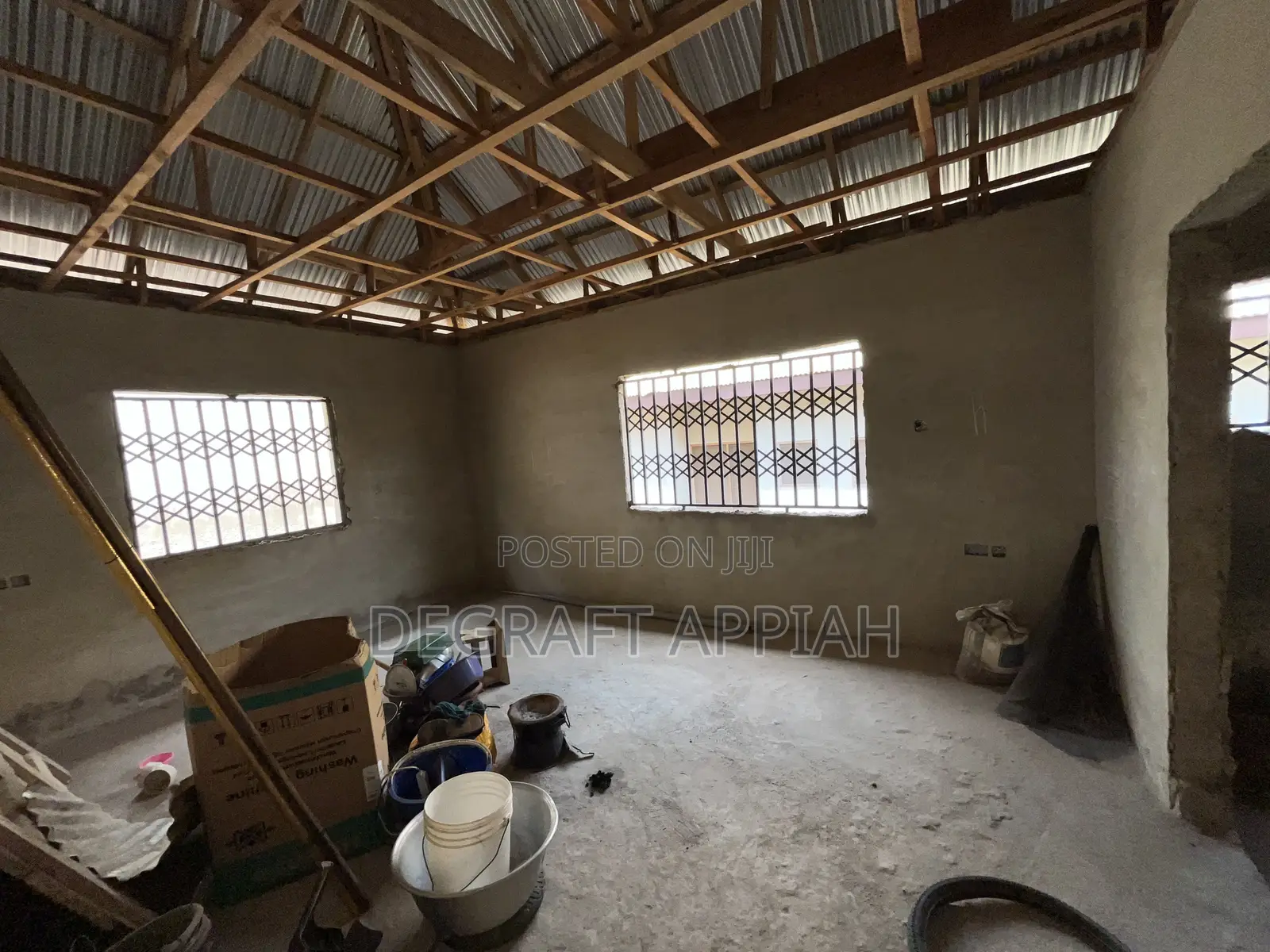 Semi Complete 3 Bedrooms House For Sale @ Aboaso Near Mamponteng