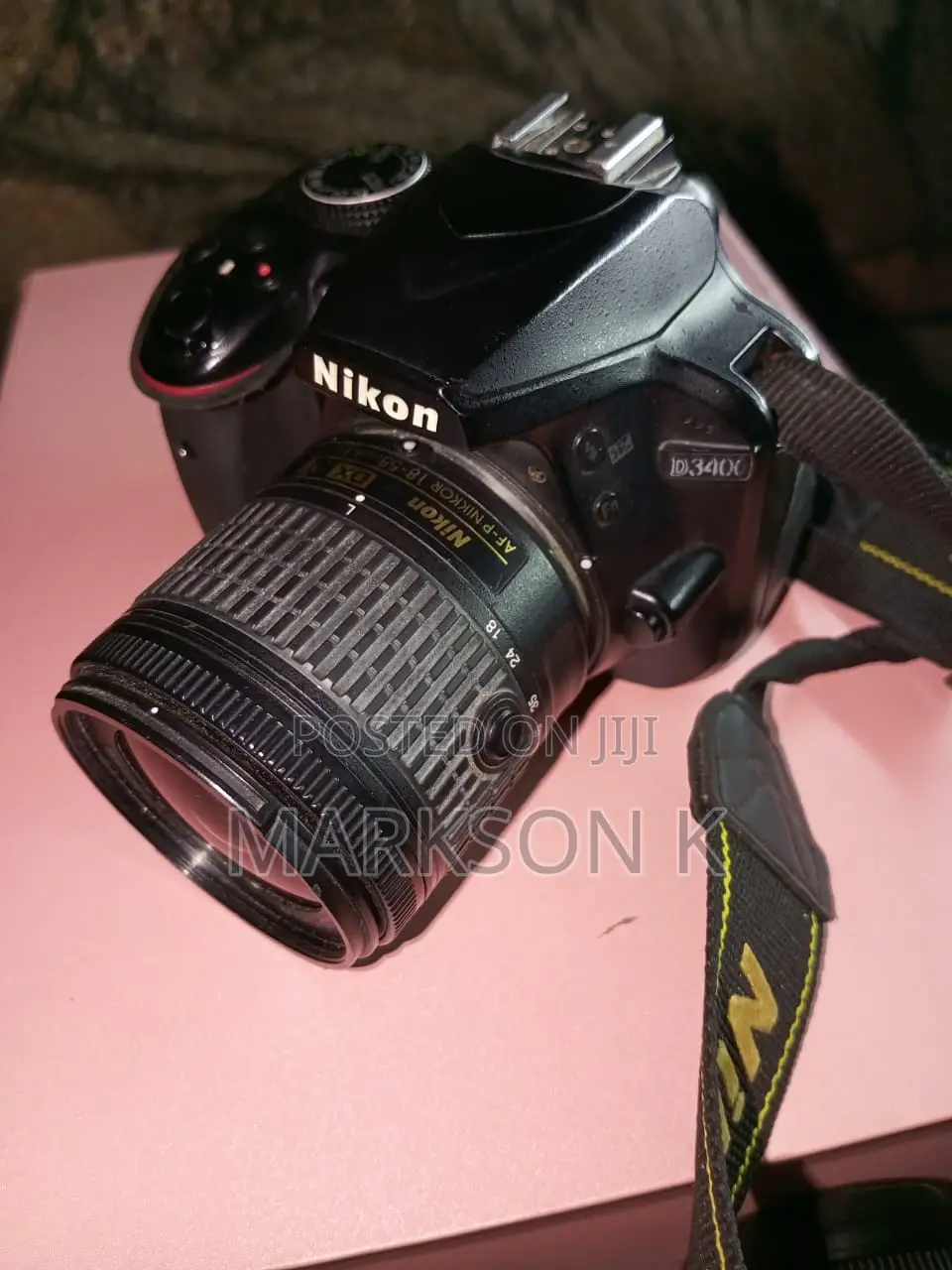 Nikon D3400 DSLR Kit + 55mm Lens + Charger + Battery – Great Price!