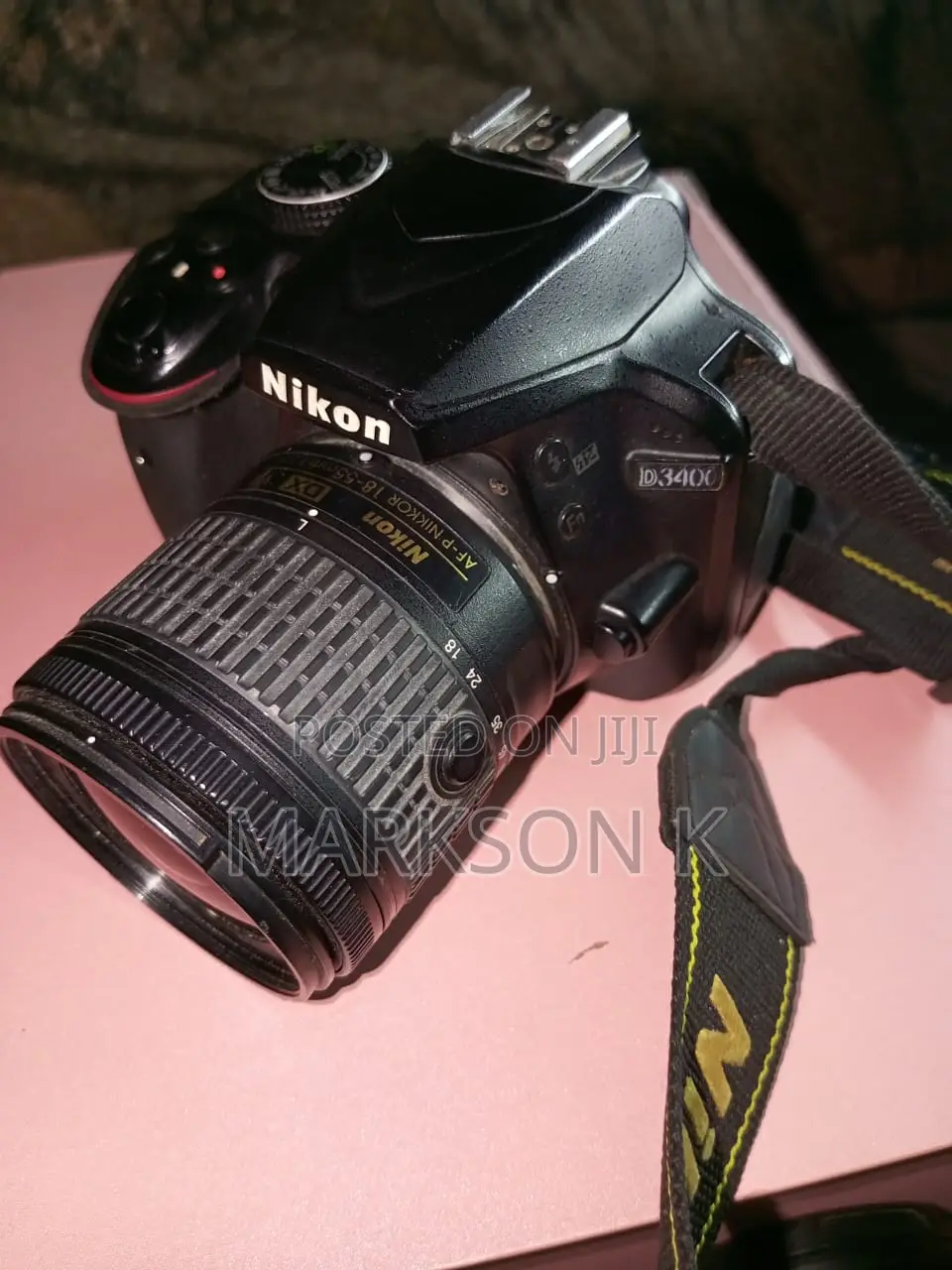 Nikon D3400 DSLR Kit + 55mm Lens + Charger + Battery – Great Price!