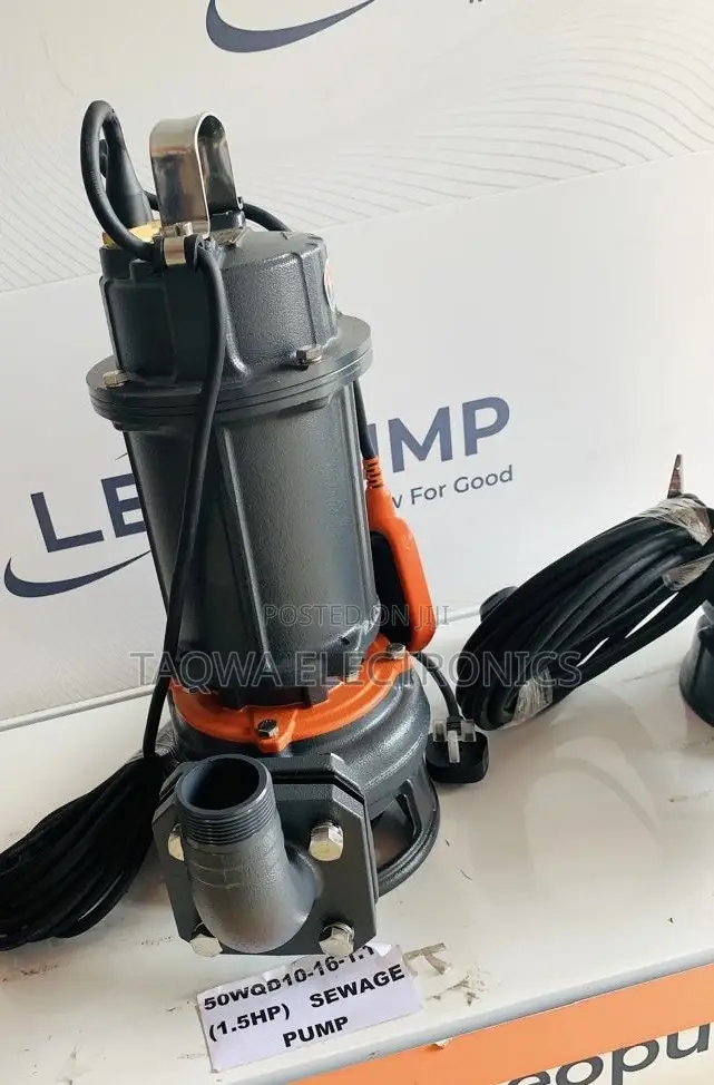 50wqd10-16-1.1a Leo 2hp Sewage Pump