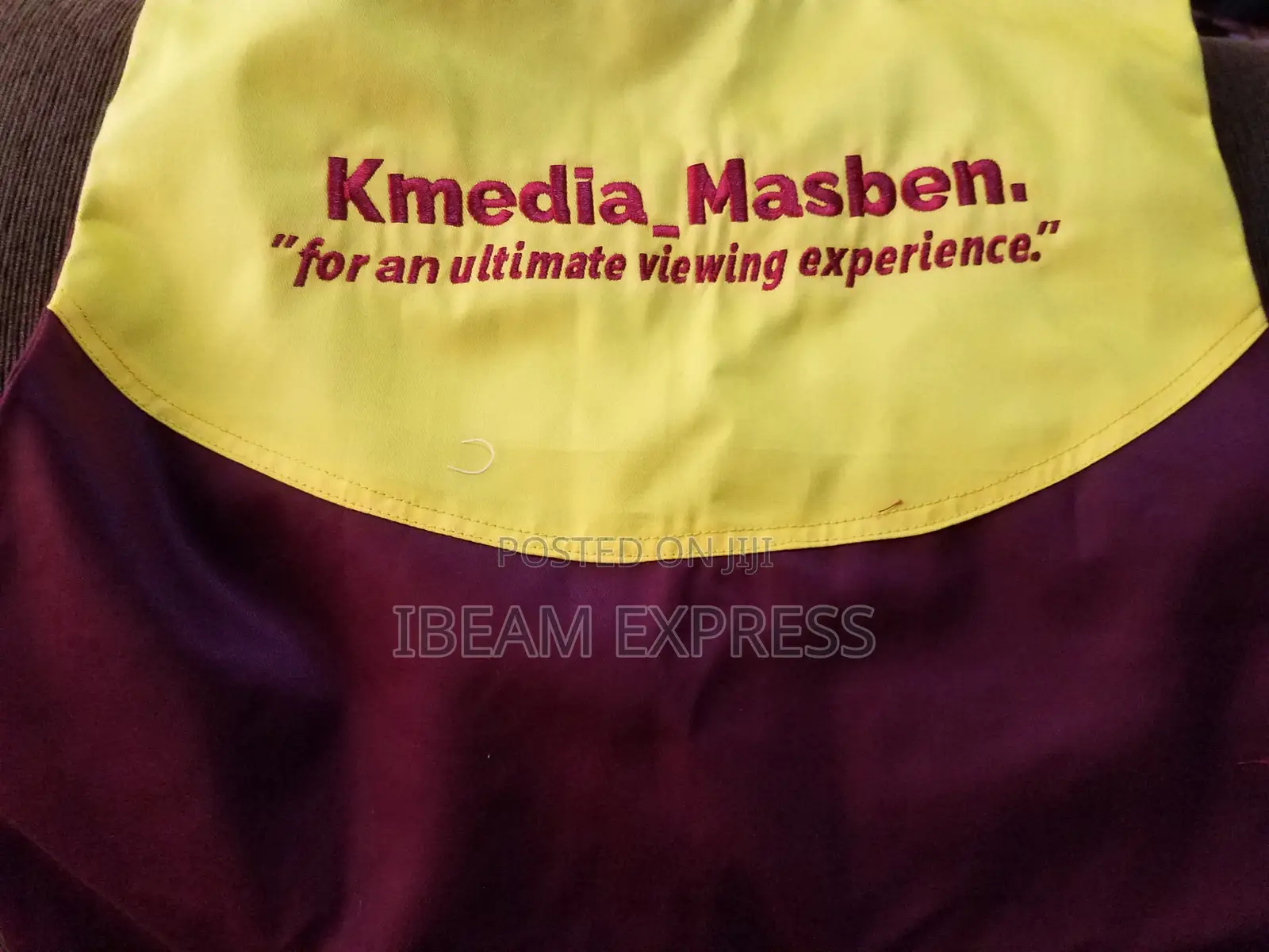 Embroidery on Media Vest