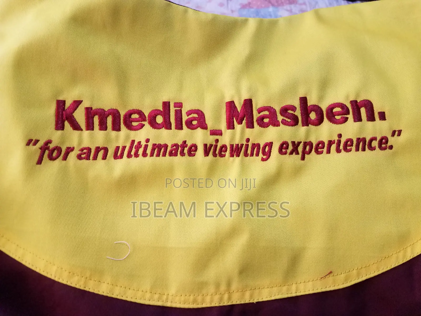 Embroidery on Media Vest
