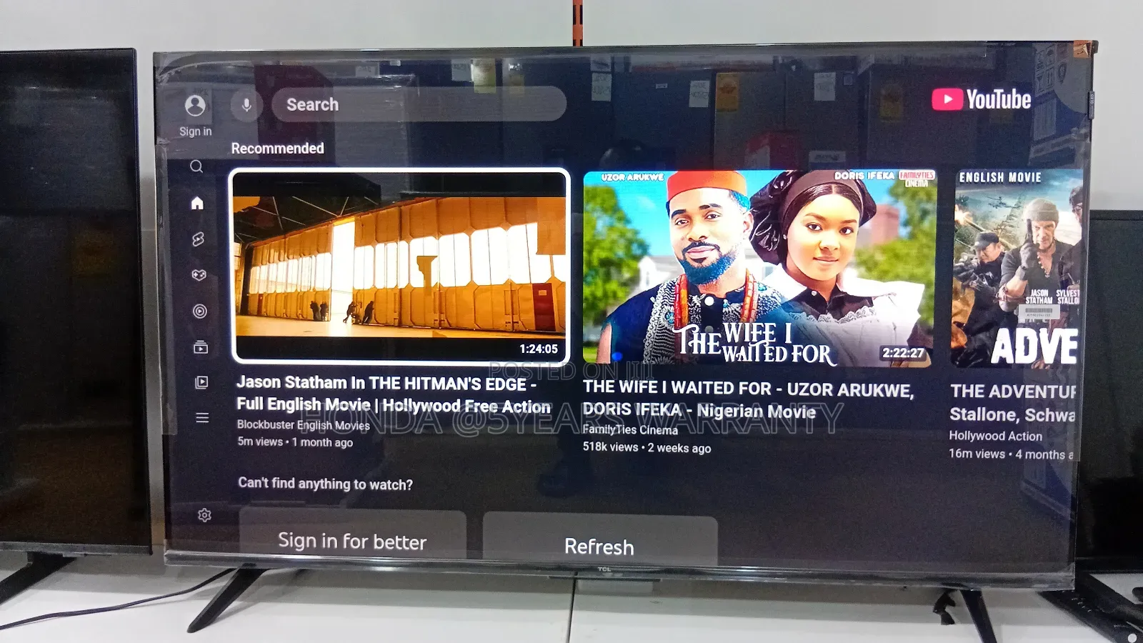 TCL 50 Inches Smart Tv – Clean Bright Display!