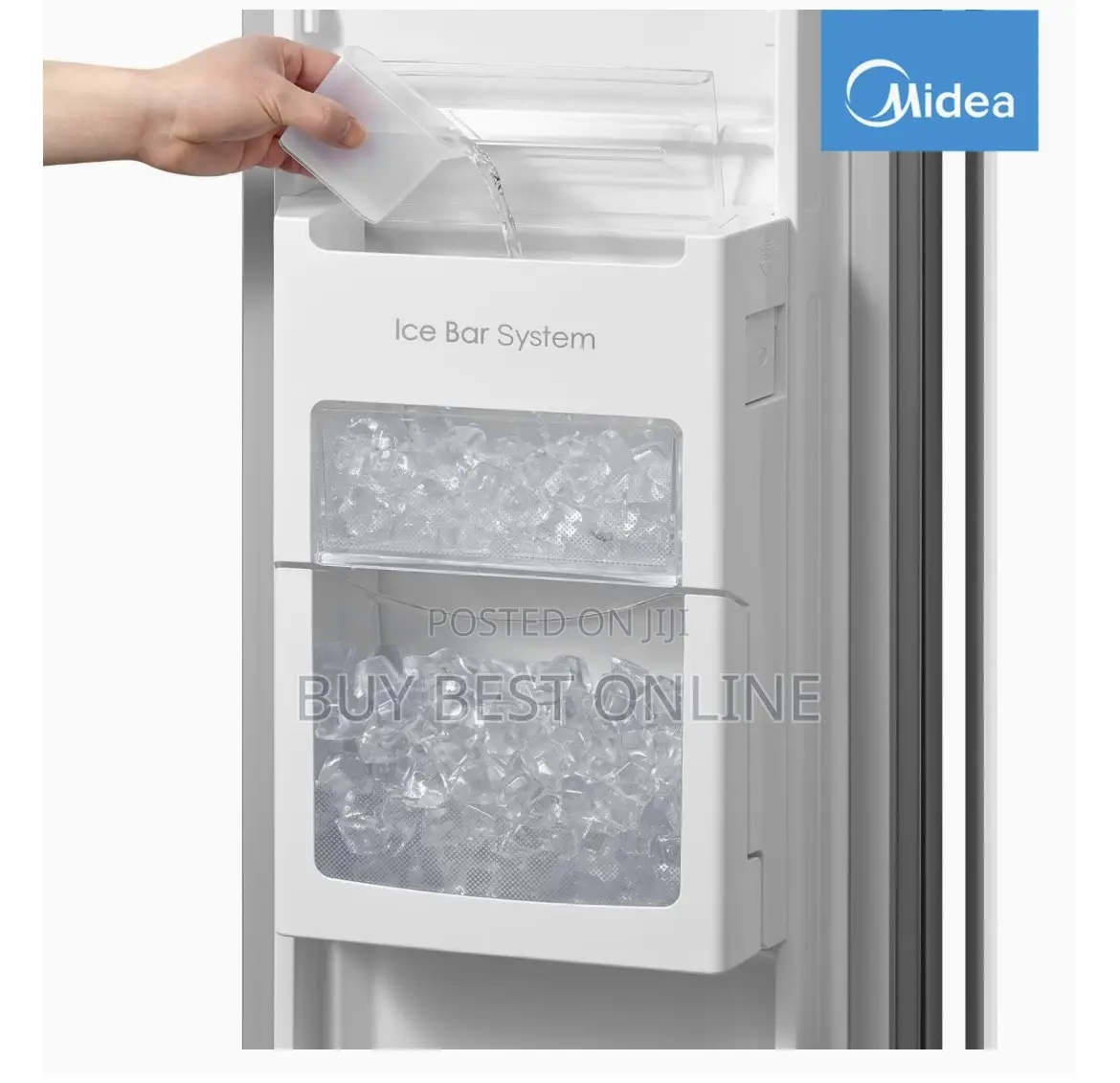 Midea 532l Side by Side Fridge/Freezer Combination
