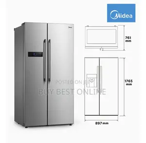 Midea 532l Side by Side Fridge/Freezer Combination