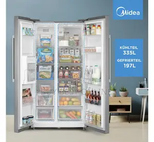 Midea 532l Side by Side Fridge/Freezer Combination