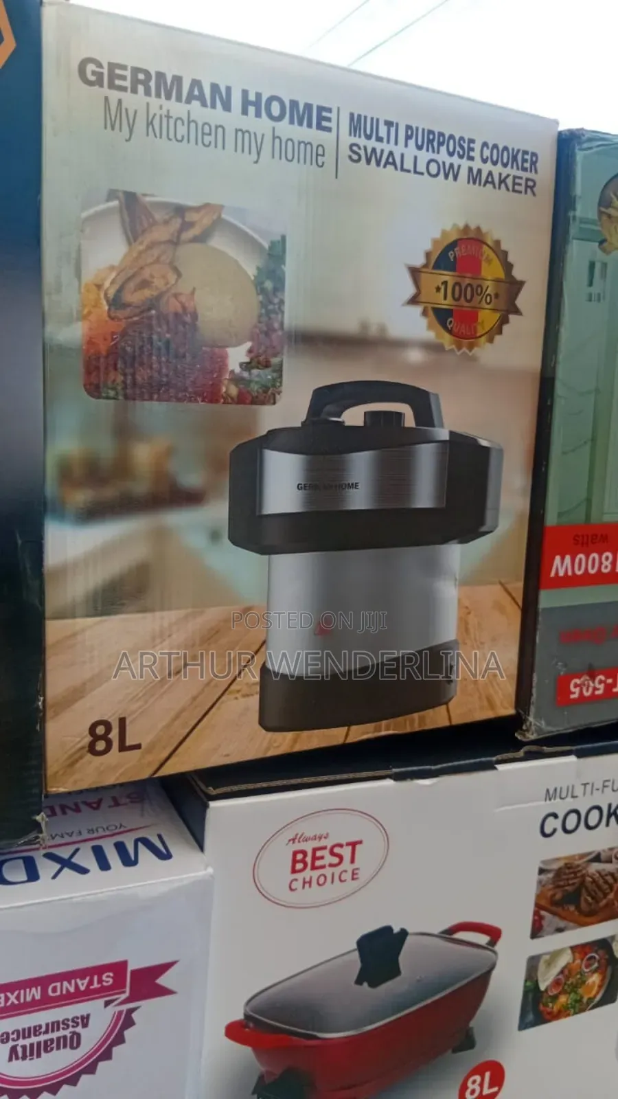 Quality German Home Sallow Maker 8liters or Fufu Machine