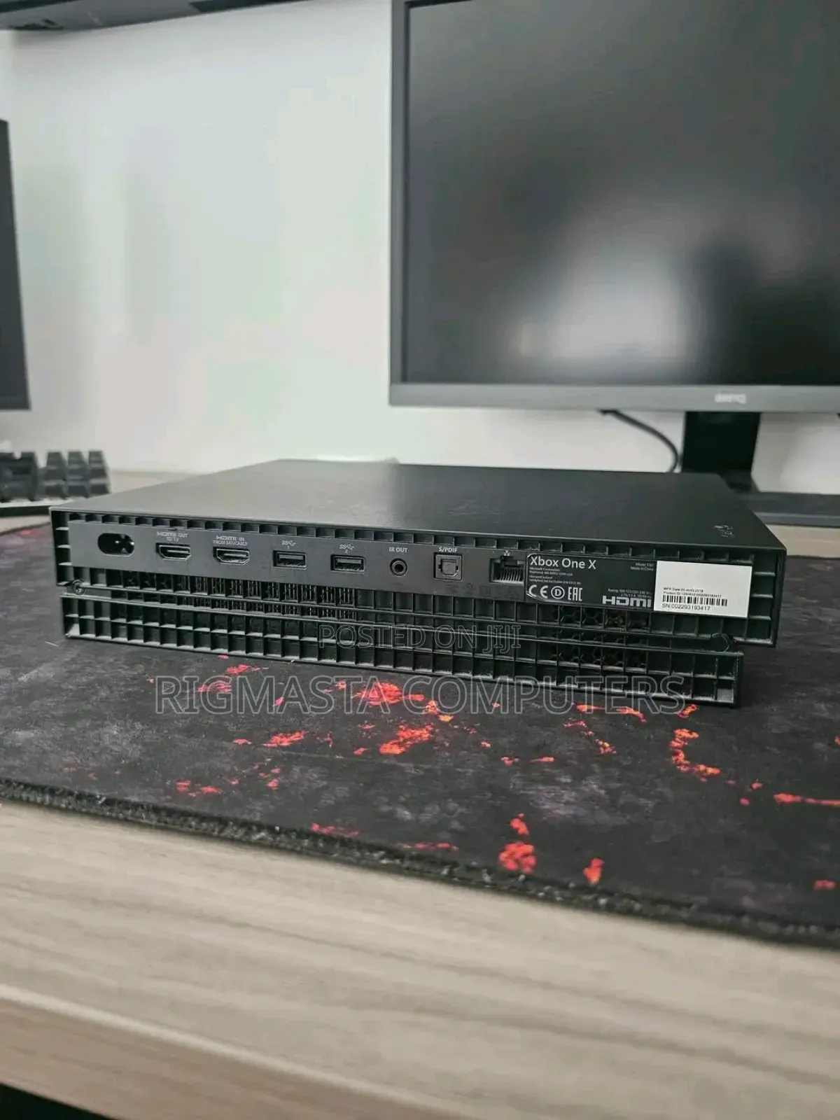 Xbox One X Black With No Games