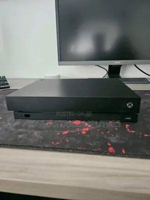 Xbox One X Black With No Games
