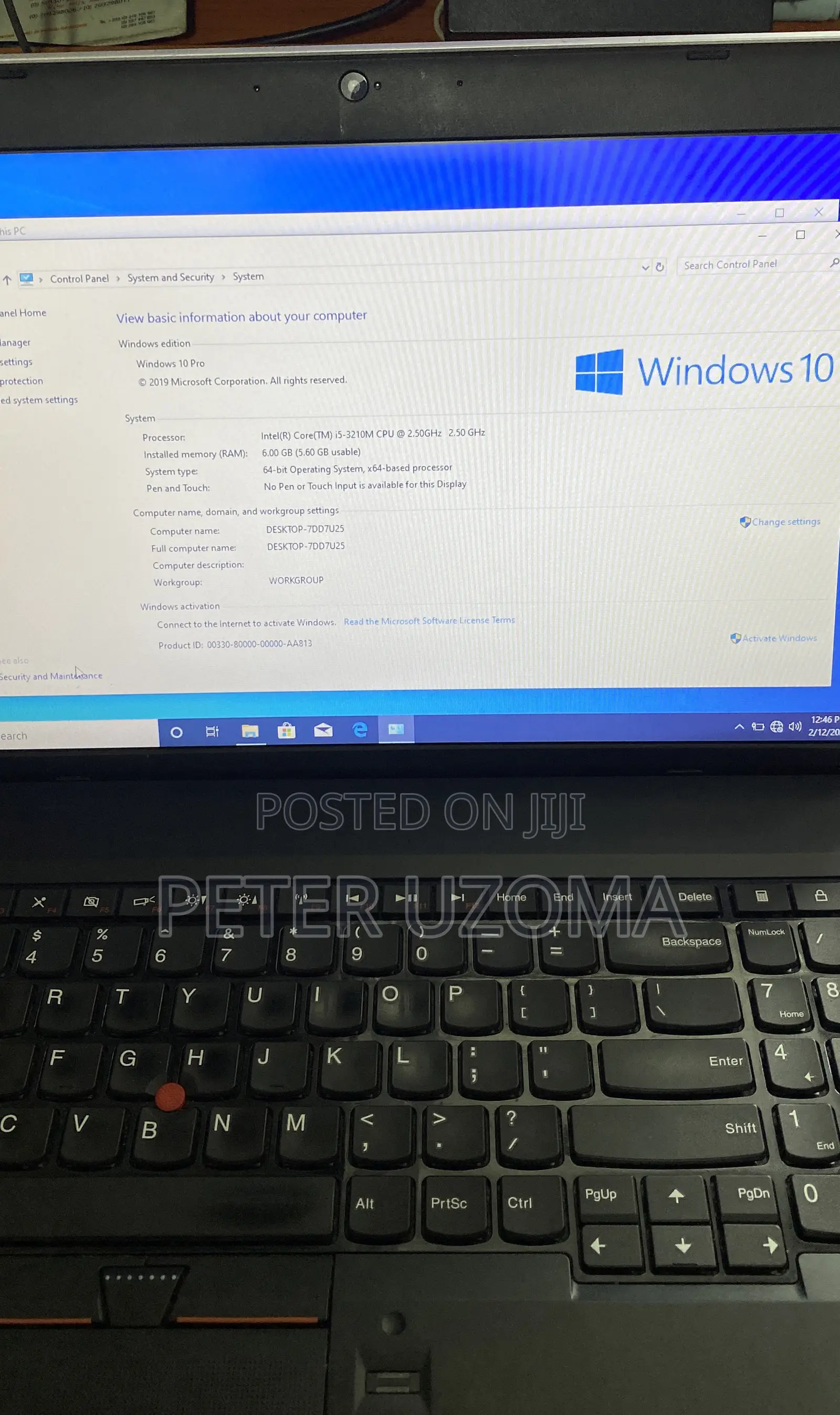 Laptop Lenovo ThinkPad Edge E530 6GB Intel Core i5 HDD 256GB