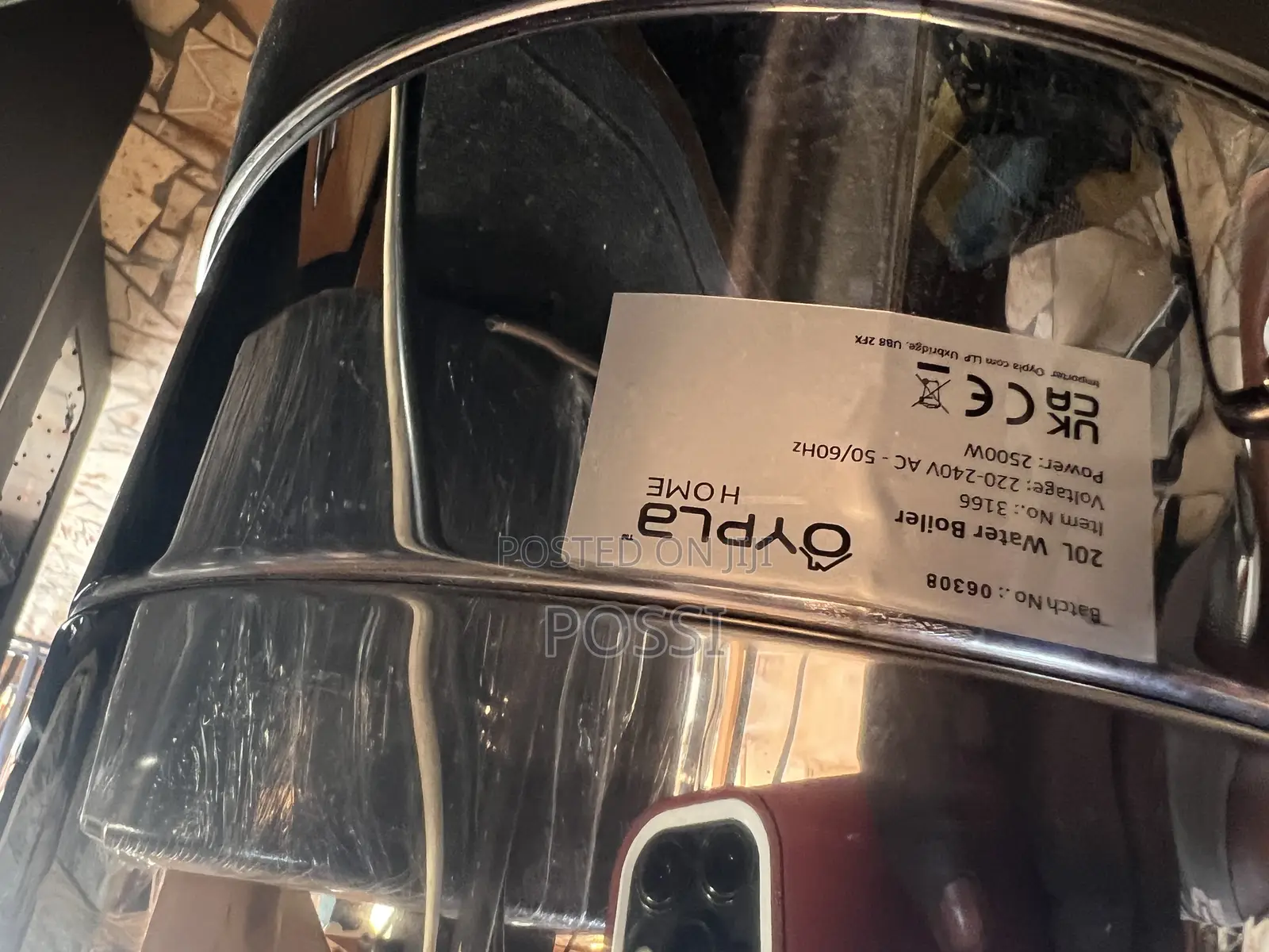 20 Liters Kettle/ Industrial Kettle From Uk