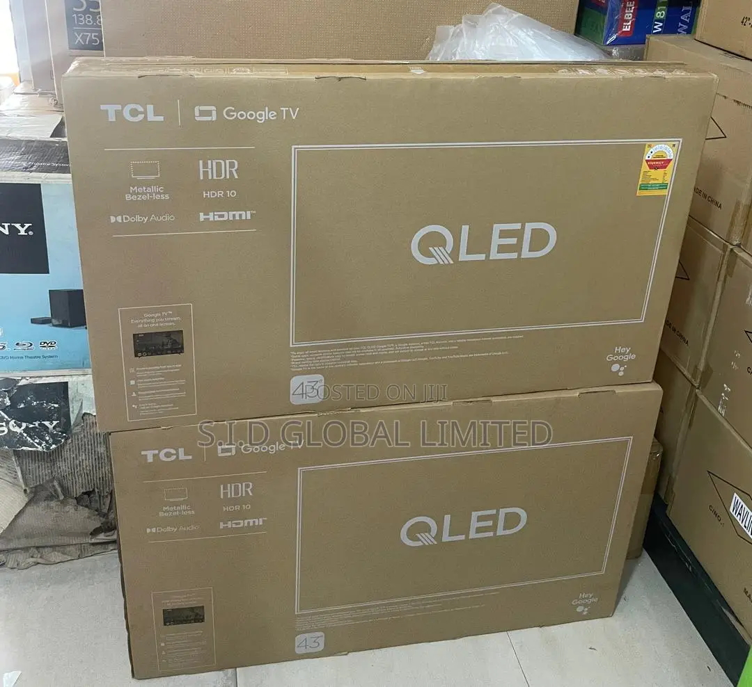 Elevate Your View: Tcl 43" Qled Google Tv With Billion+ Colors