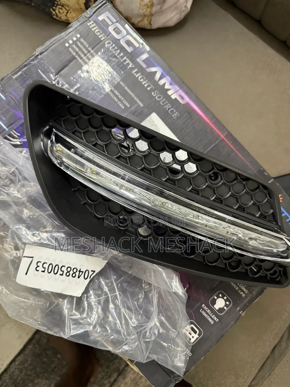 Mercedes Benz C Fog Light With Shell Pair Left and Right