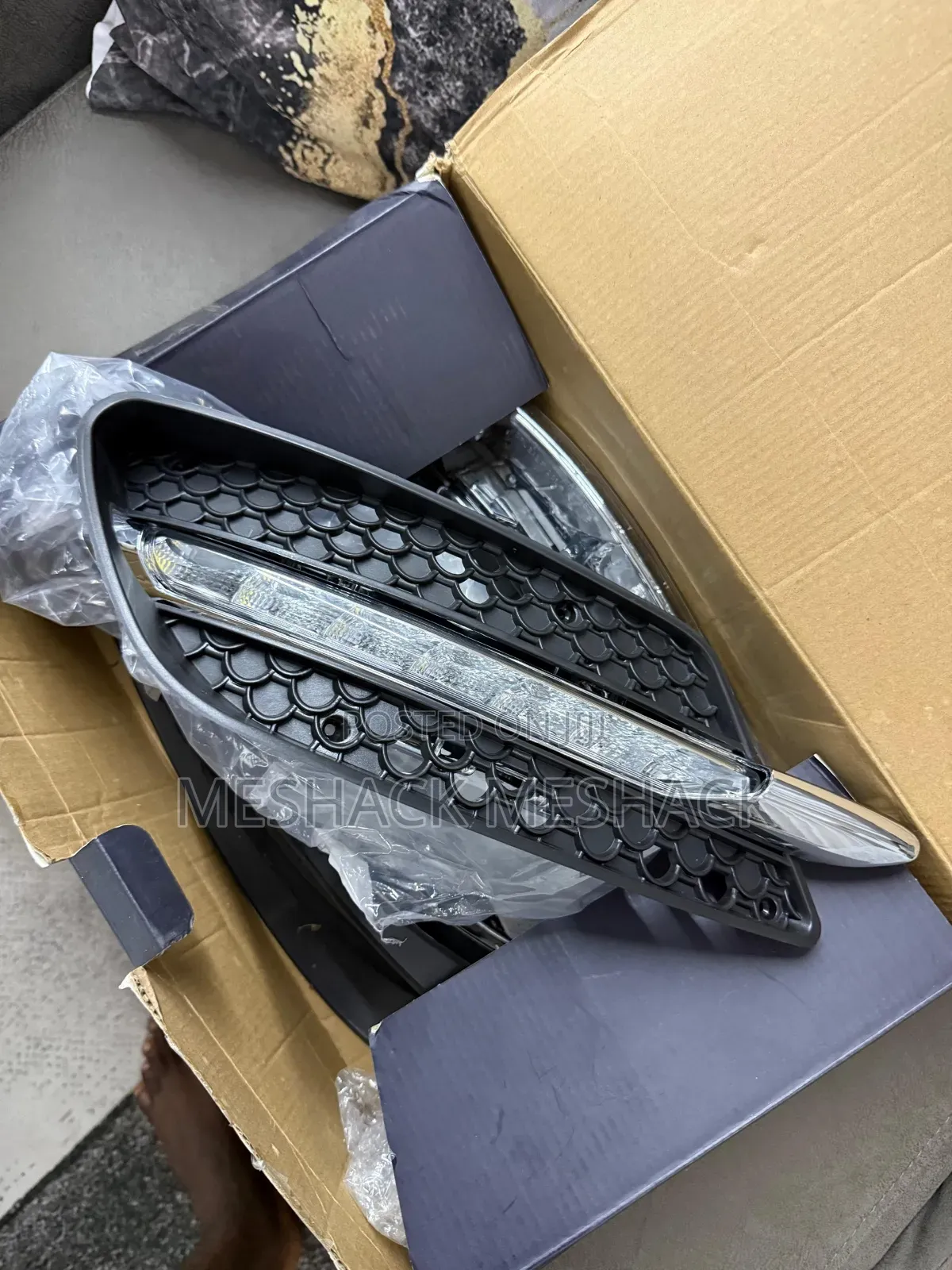 Mercedes Benz C Fog Light With Shell Pair Left and Right