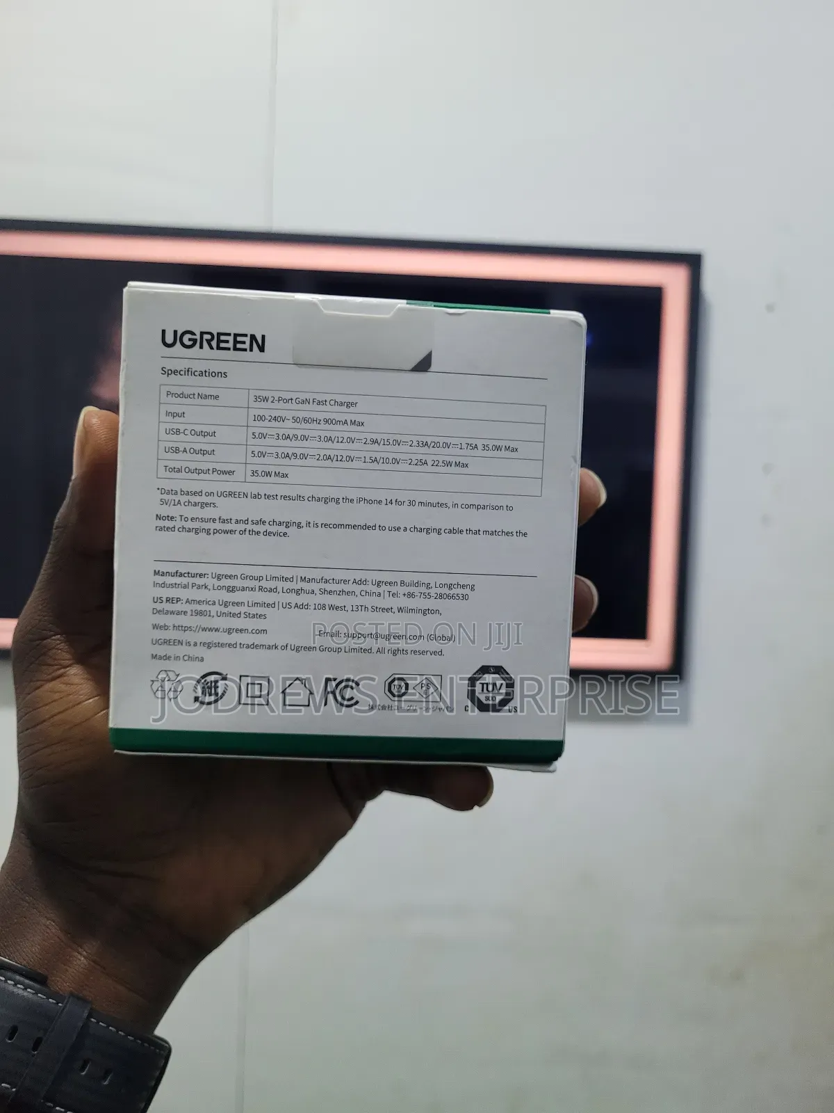 Ugreen 35w Gan Charger