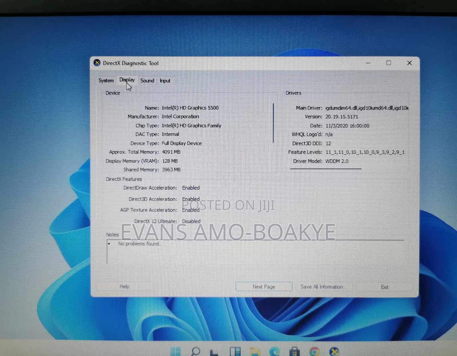 Laptop Lenovo ThinkPad Edge E550 8GB Intel Core I5 HDD 500GB
