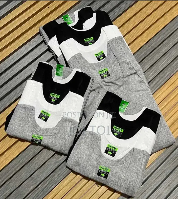 3pcs Premium Thick Cotton Singlet Set in Luxe Colors