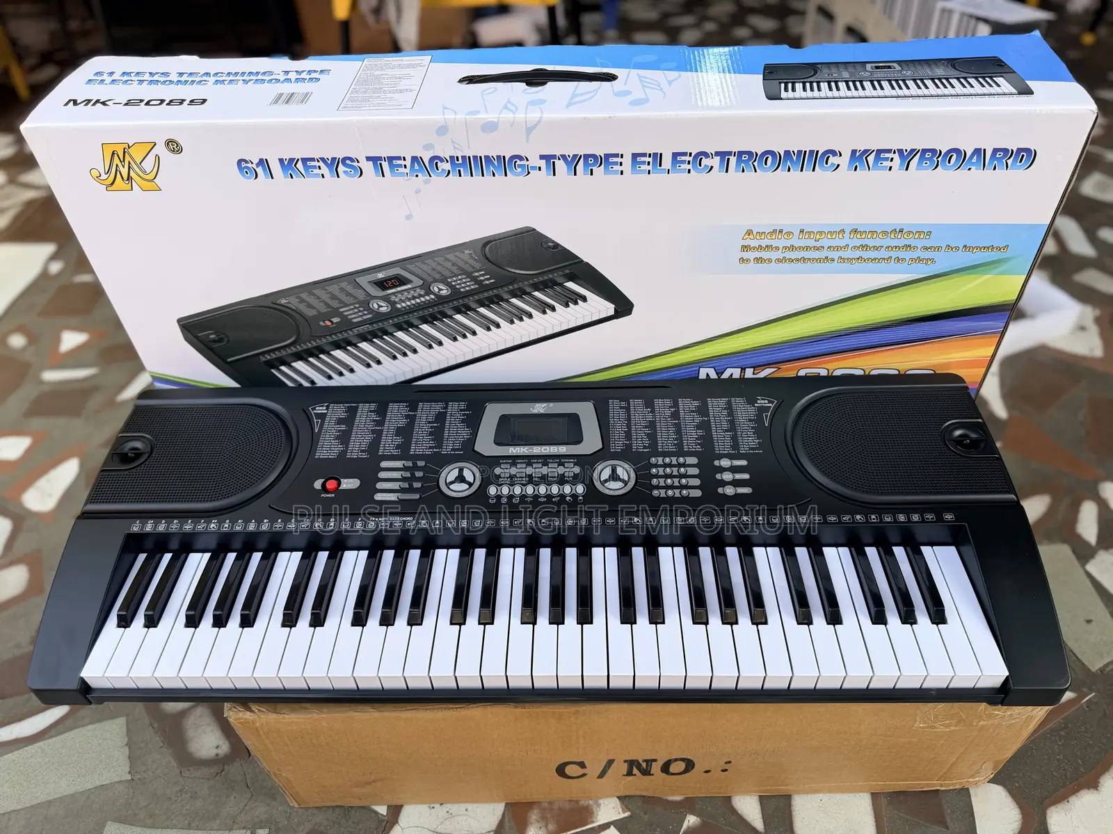 Meike Mk-2089 61-keys Electronic Keyboard