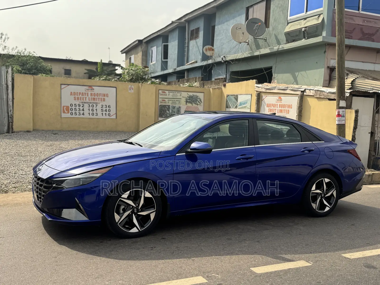 Hyundai Elantra Limited 2024 Blue