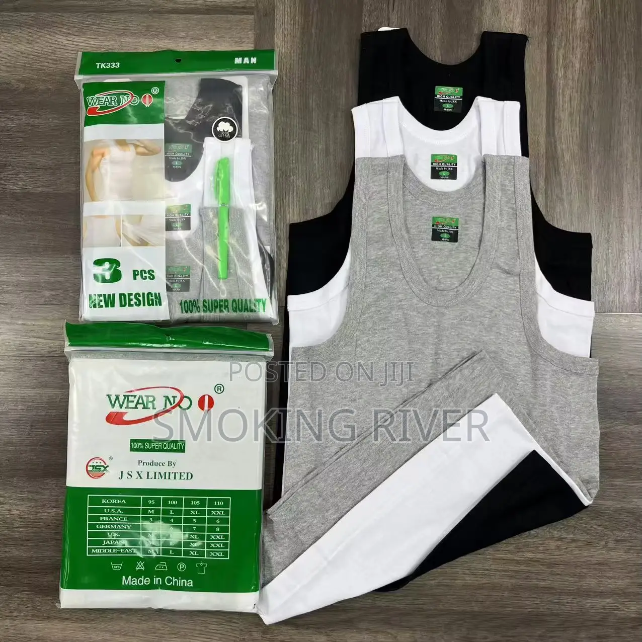 Luxury Comfort 3-Pack Men’S Singlets