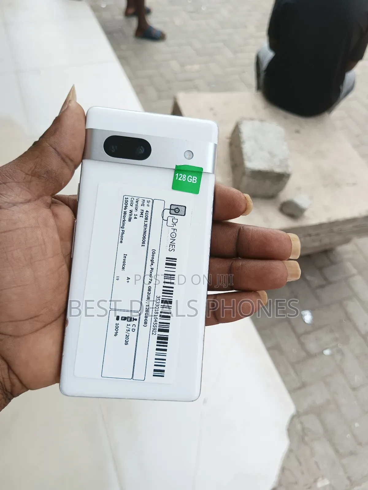 Google Pixel 7a 128 GB White