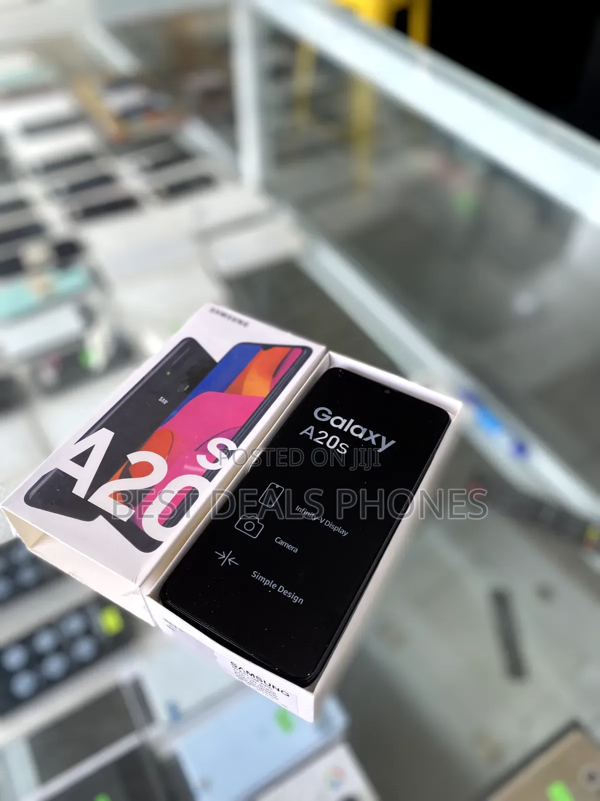 New Samsung Galaxy A20s 64 GB Black