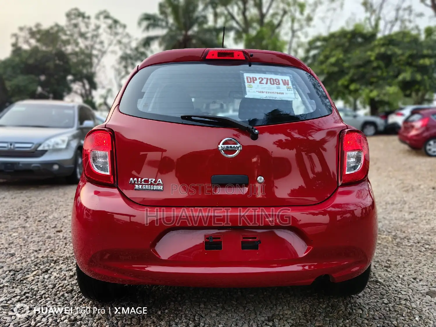 Nissan Micra 2017 Red