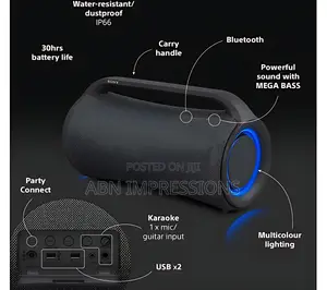 Original Sony SRS Xg500