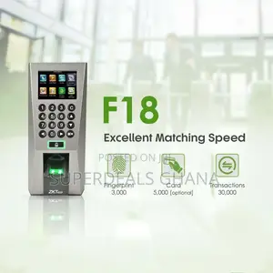 Zkteco F18 Fingerprint Access Controller , Time Attendance, Zk-f-18