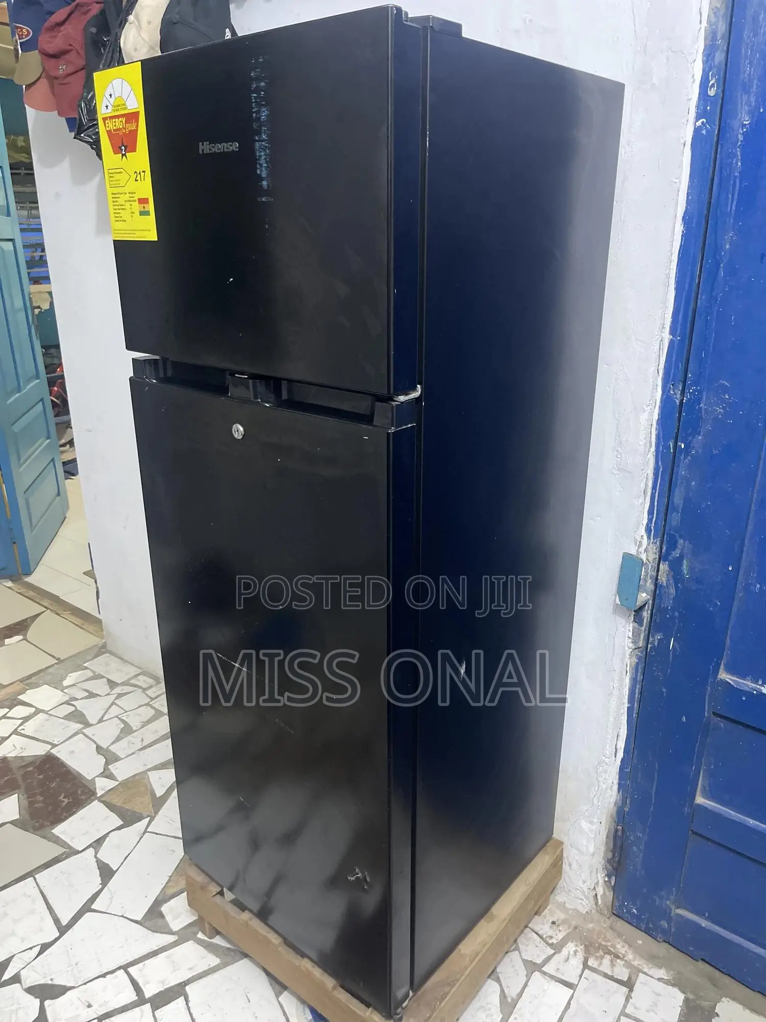 Fairly New 217 Liters Hisense Double Door Refrigerator