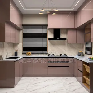 Modern Kitchen Cabinet Made With High-Quality Materials for Our Works
