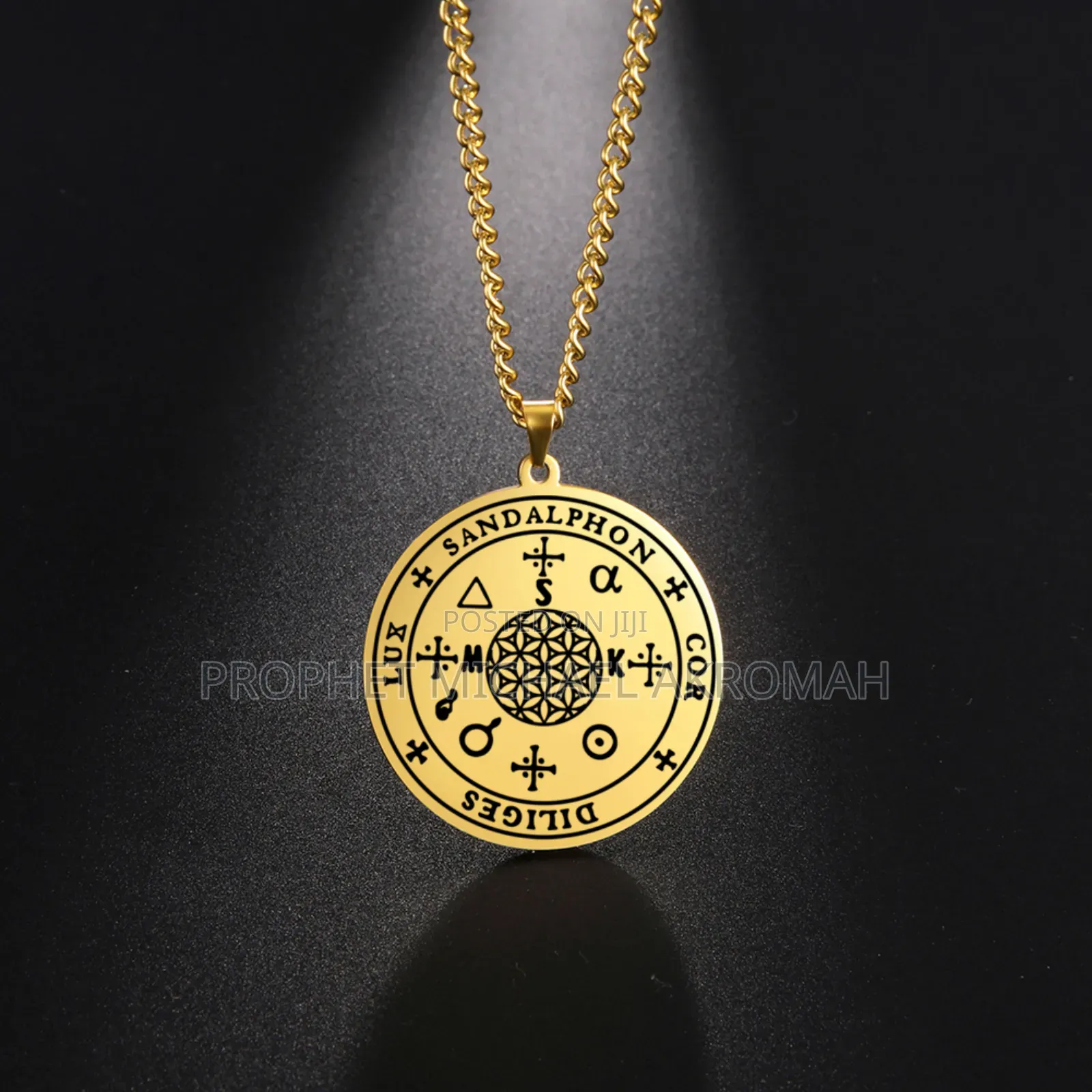 Seal of Archangel Sandalphon Necklace
