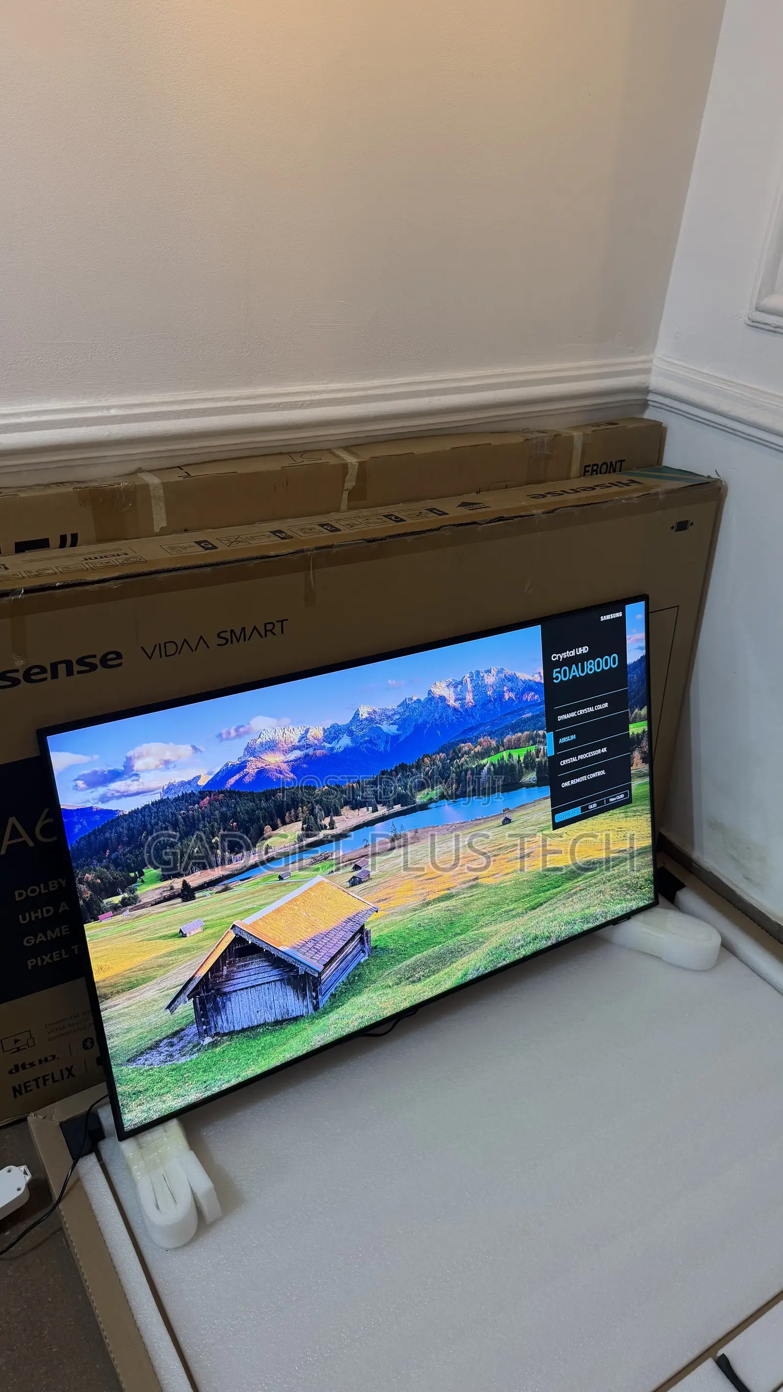2021/22 50” Samsung Airslim Crystal Smart Tv