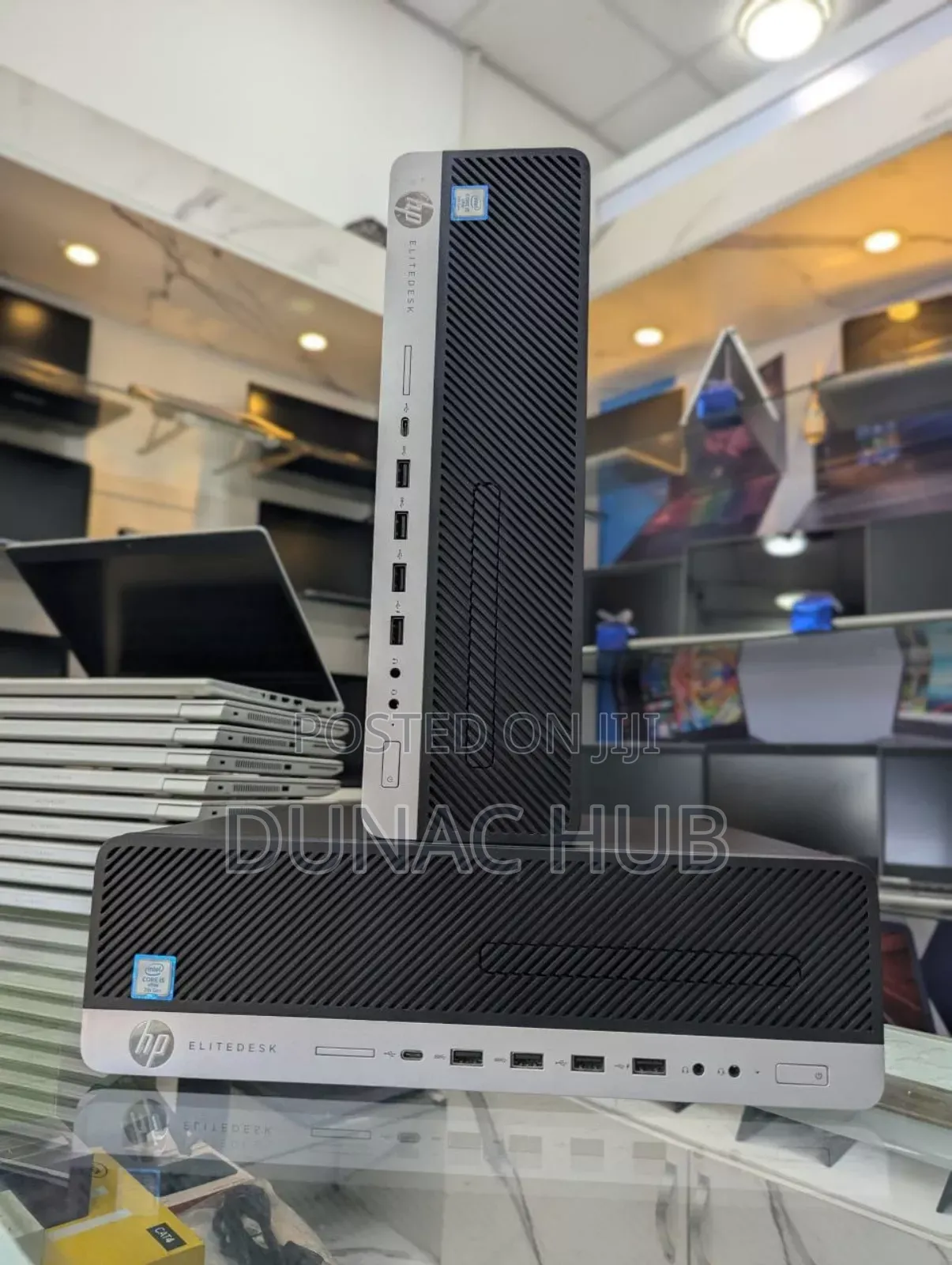 Desktop Computer HP EliteDesk 800 G3 8GB Intel Core i5 SSD 512GB