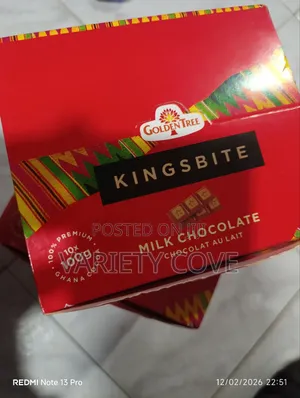 Kingsbite Golden Tree Chocolate (10bars *100g)