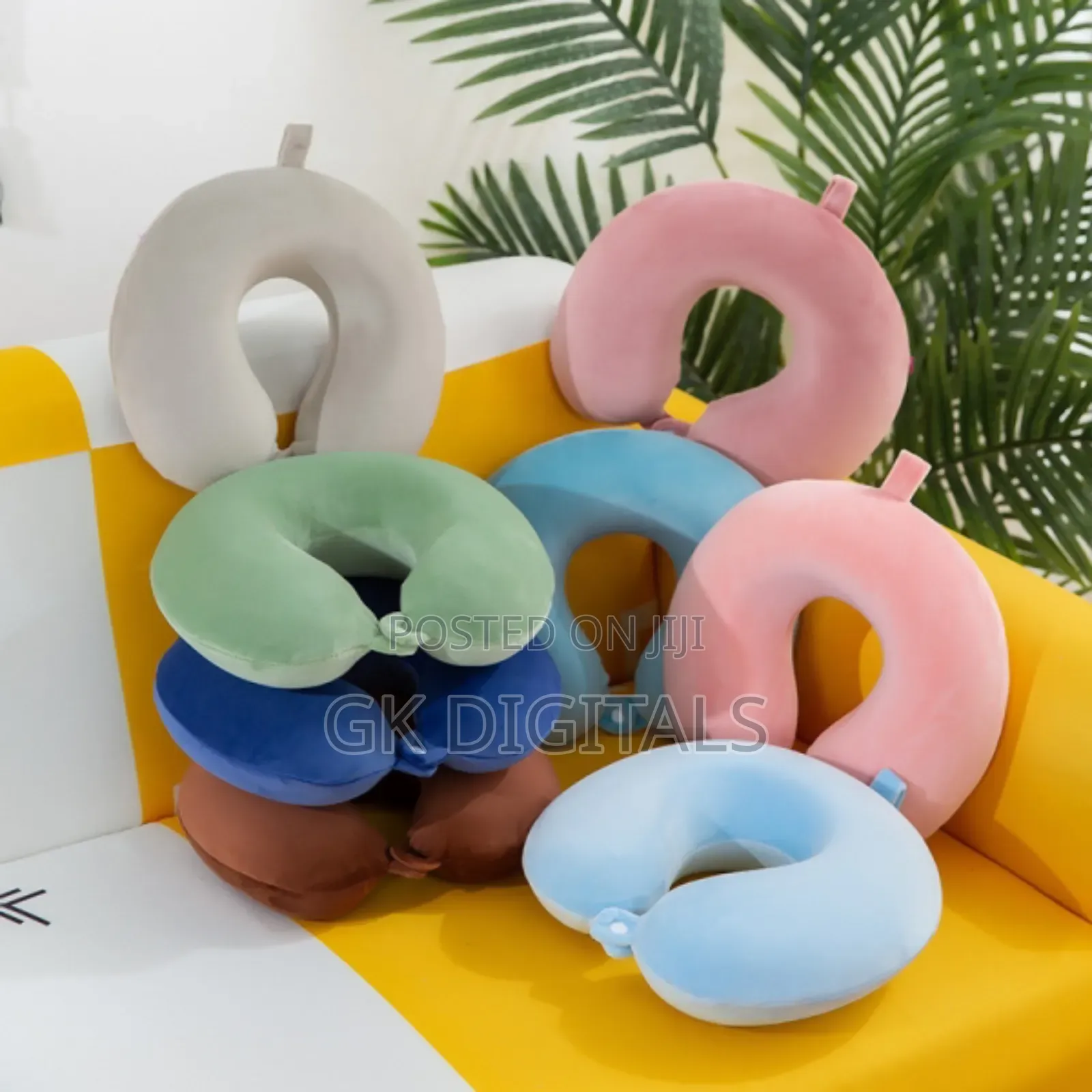 Premium Foam Travel Neck Pillow – U-Shape | Plane, Car Office Use