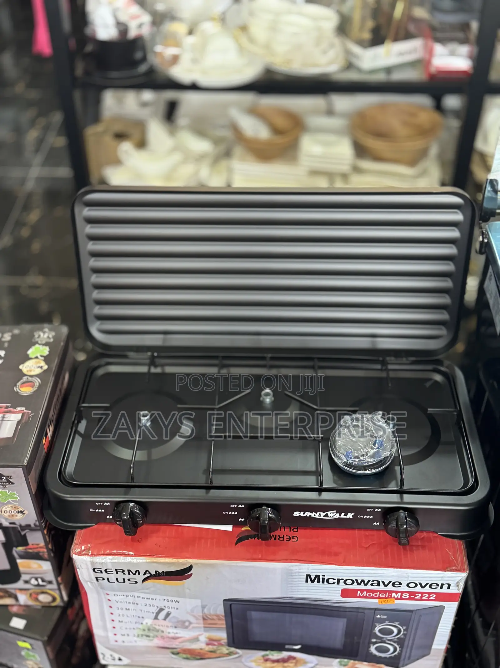 Table Top 3 Stove Burner