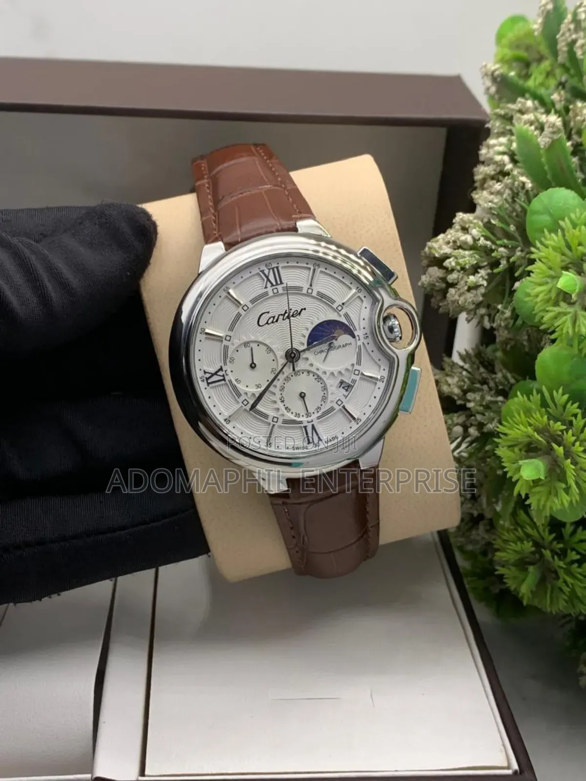 Cartier Leather Watch