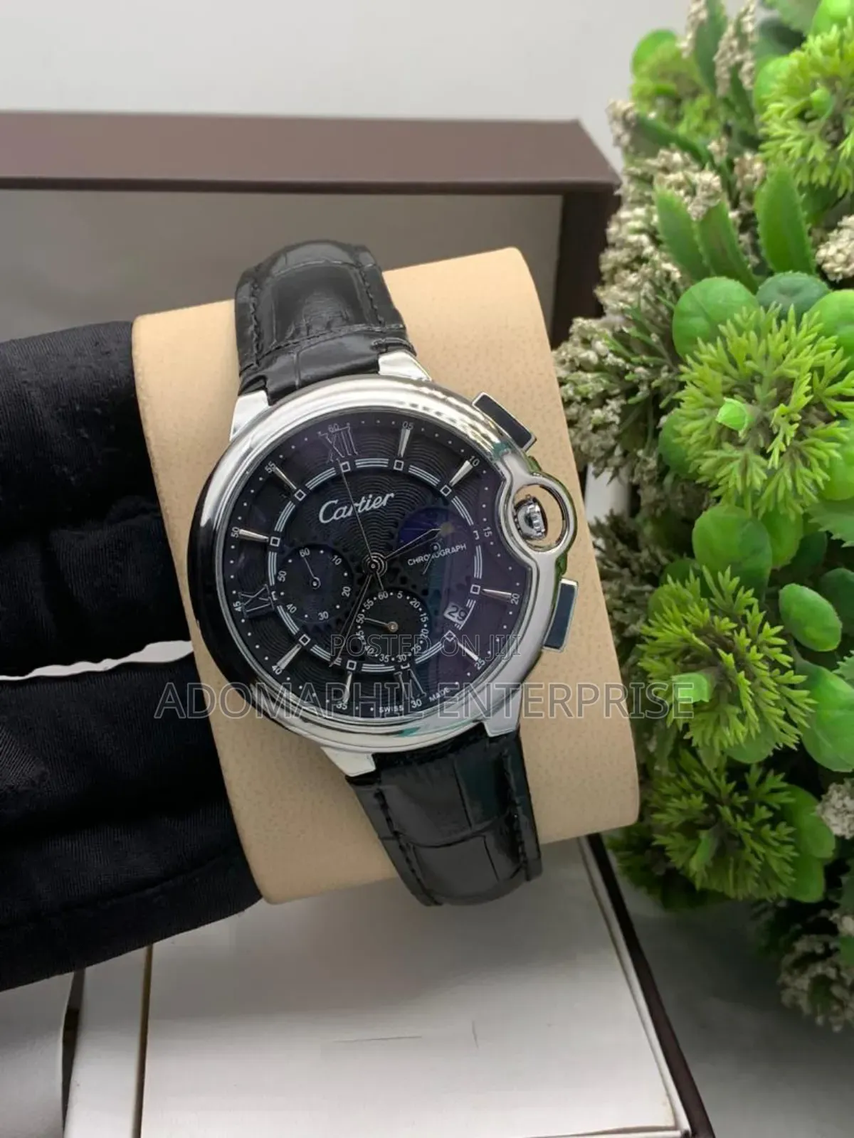 Cartier Leather Watch