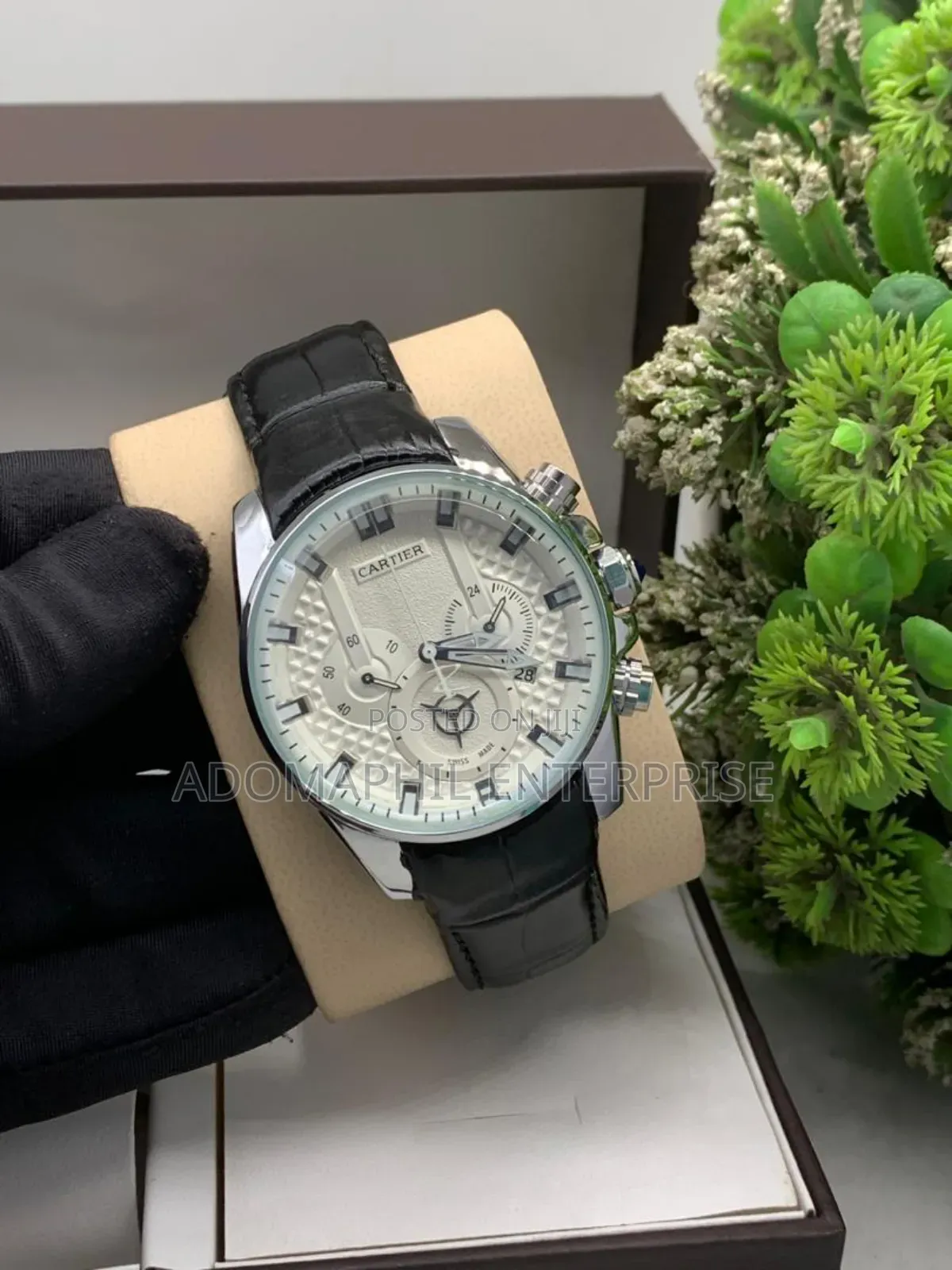 Cartier Leather Watch