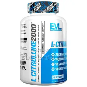 L-citrulline 2000 High Strength L Citrulline Capsules / Nitric Oxide