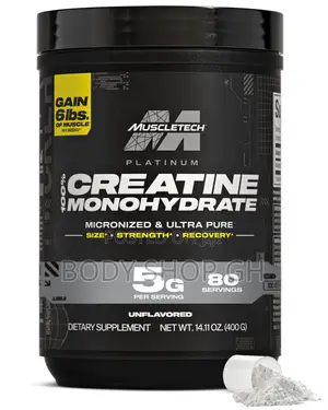 Massive Muscle Gain - Muscletech Creatine Monohydrate - Platinum Pure