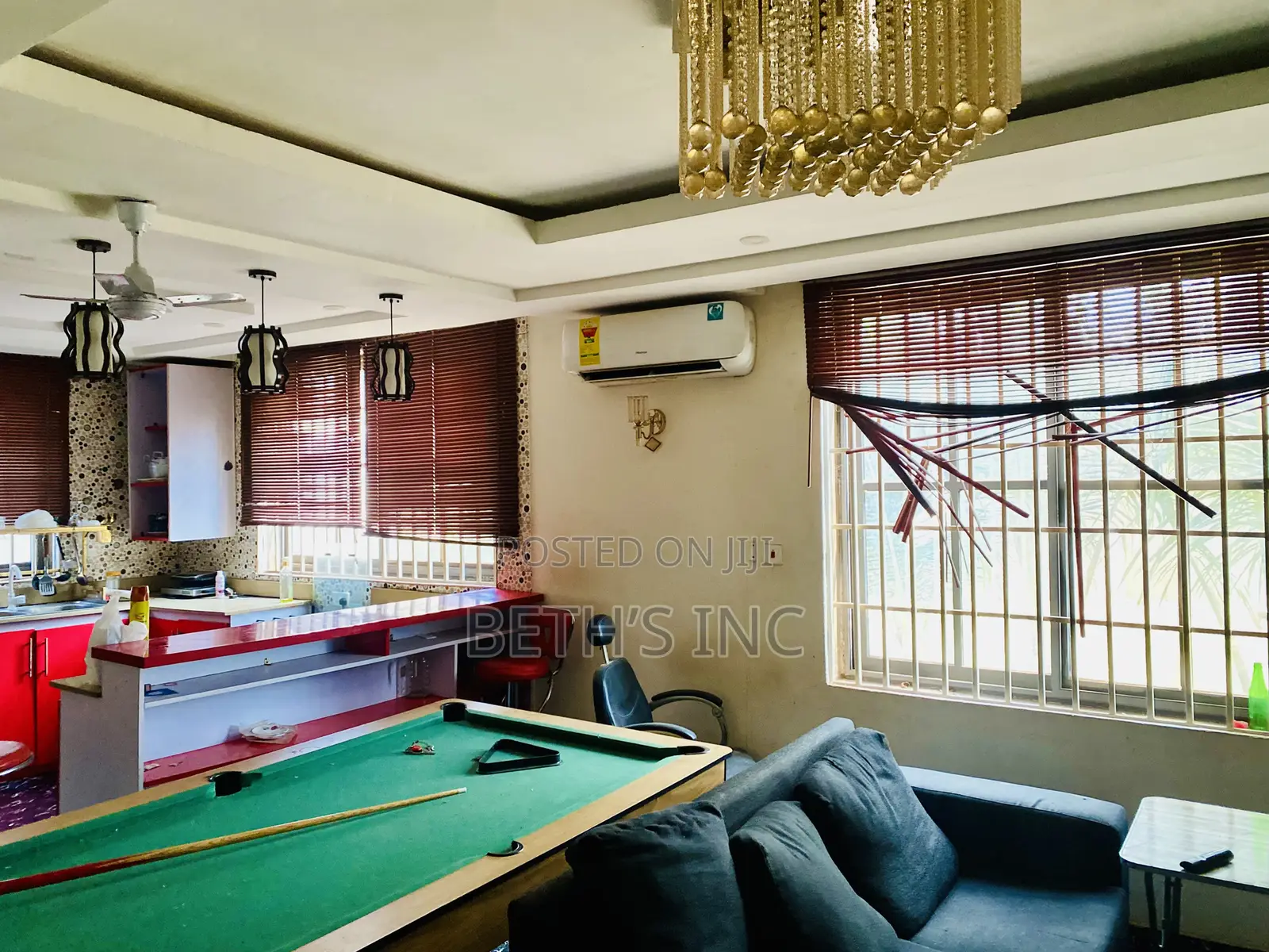 Furnished 2bdrm House in Oyibi for rent