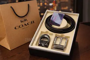Authentic Coach Double Hook Belt