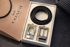 Authentic Coach Double Hook Belt